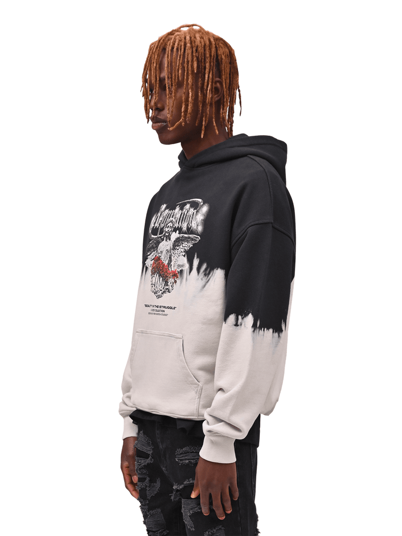 Vintage Dip Dye Hoodie - Beauty in the Struggle