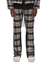 Mohair Flare Sweatpants - Black