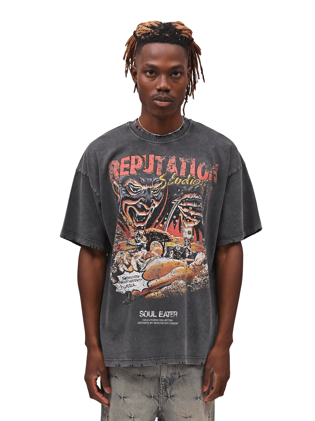 Halloween Vintage Tee - Soul Eater
