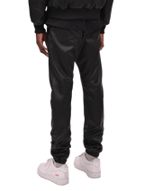 Leather Sweatpants - Black