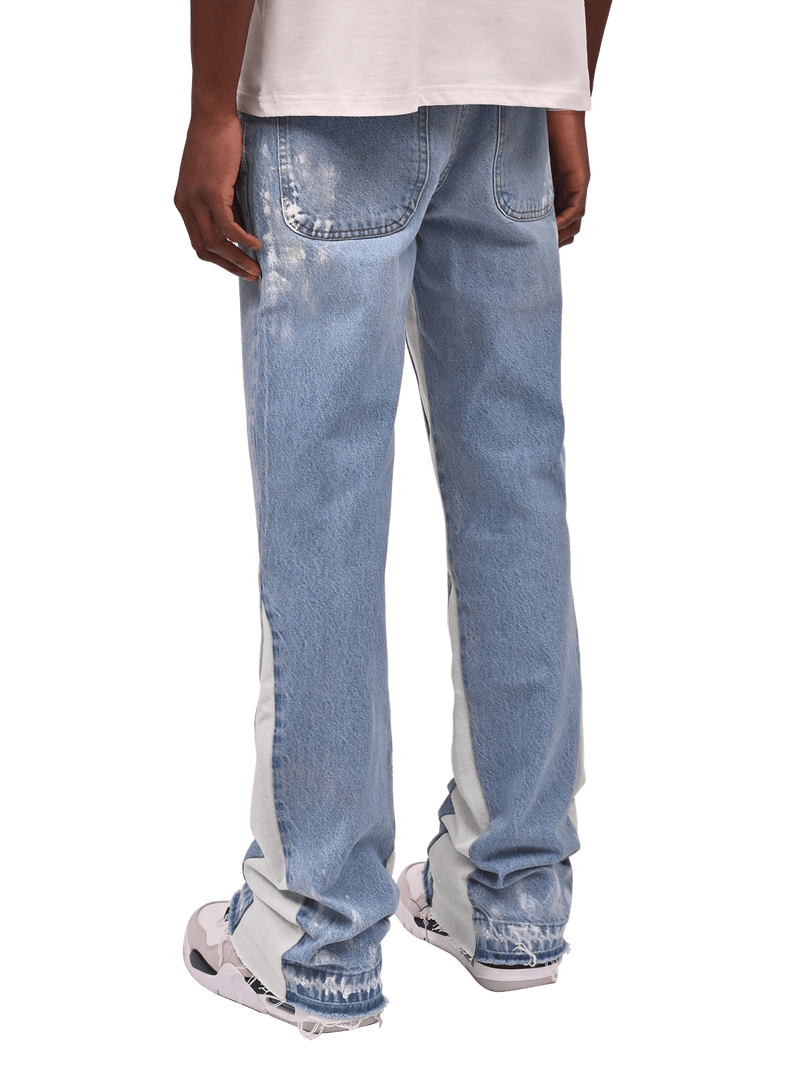 Flare Track Denim - Light Stone – Reputation Studios