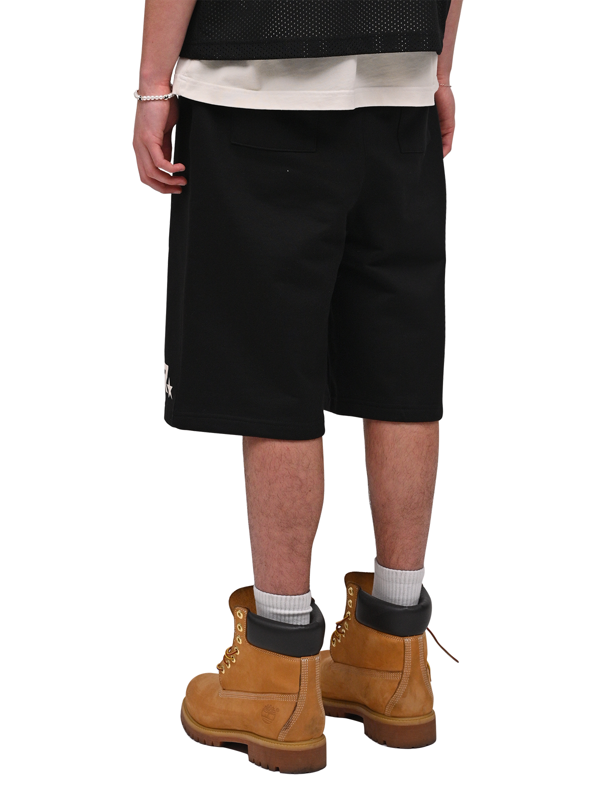 Baggy Jersey Shorts - Black