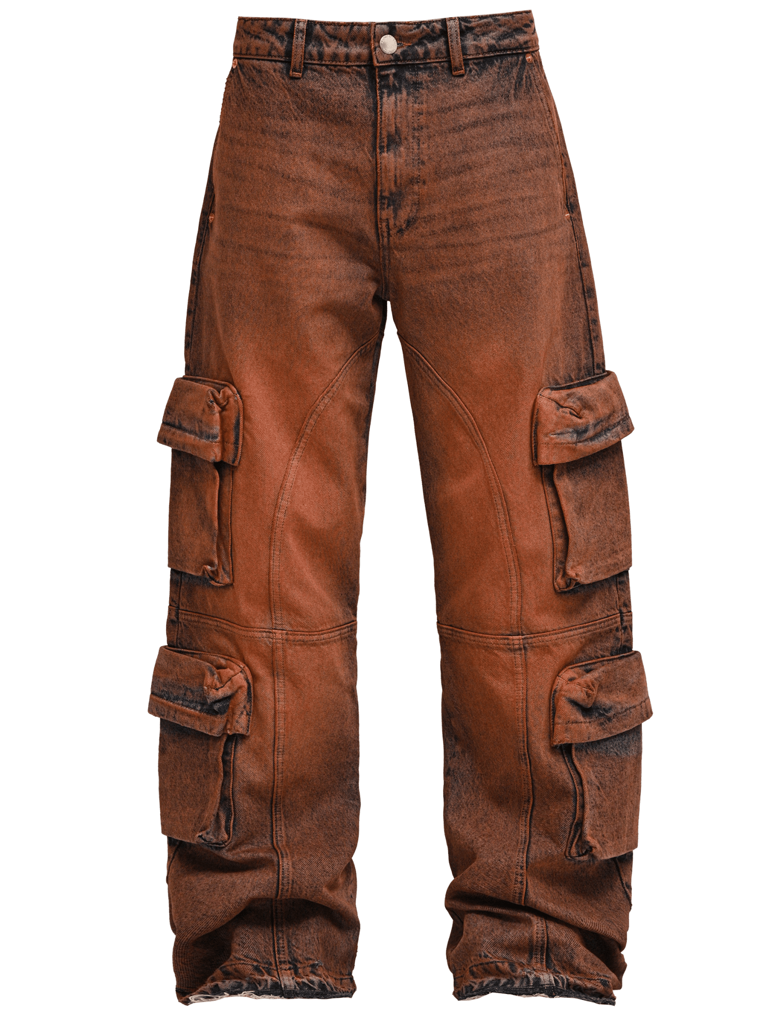 Baggy Cargo Denim - Blood Diamond - Reputation Studios