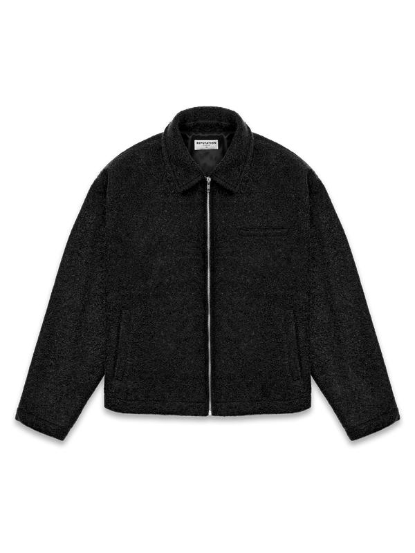 Cropped Jacket - Black