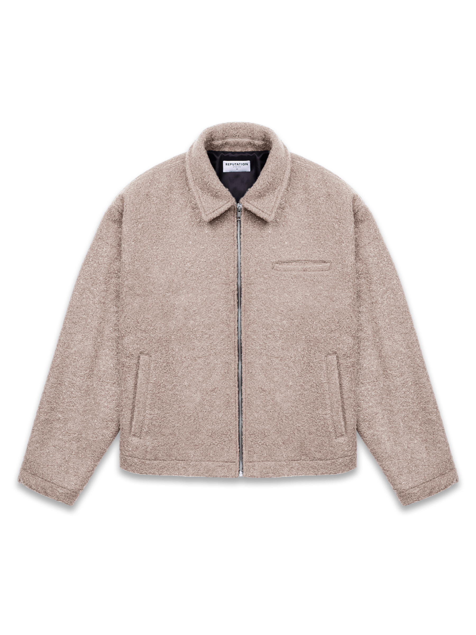 Cropped Jacket Cream Reputation Studios