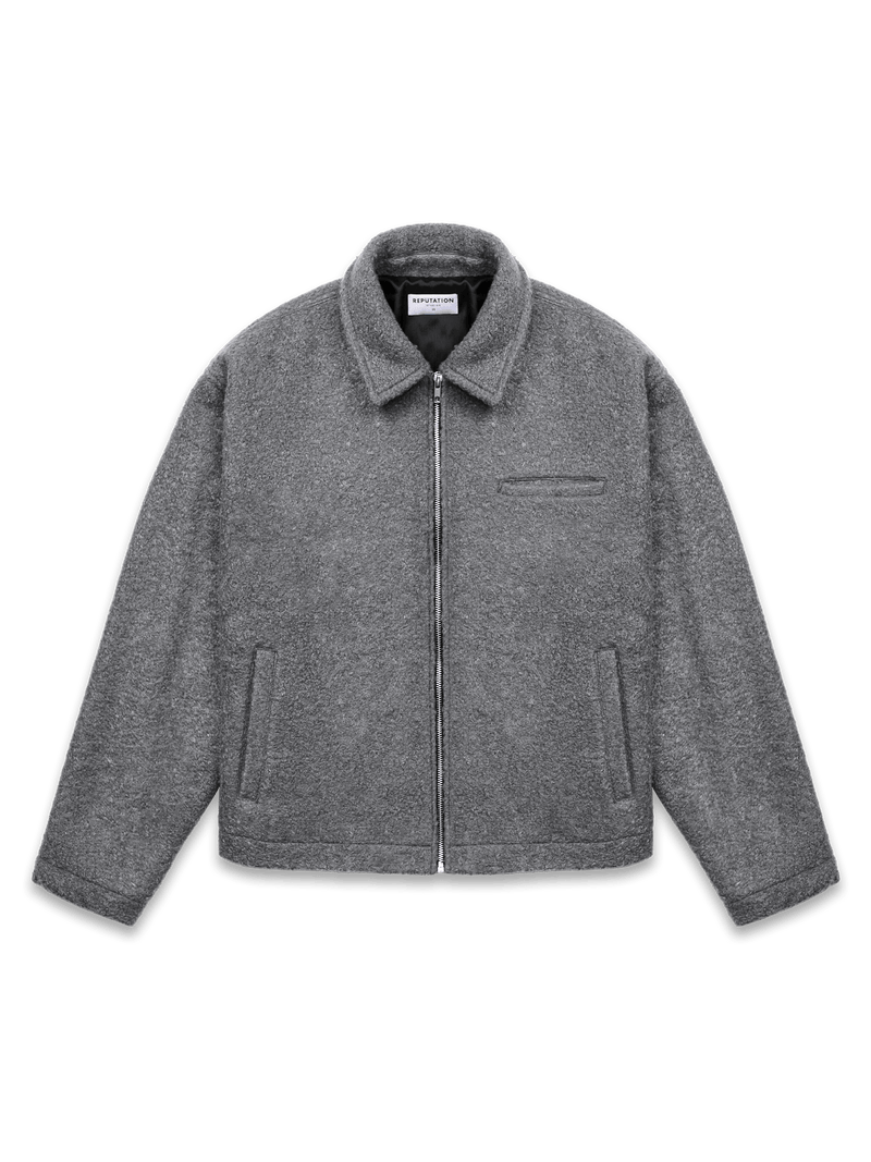 Cropped Jacket - Stone
