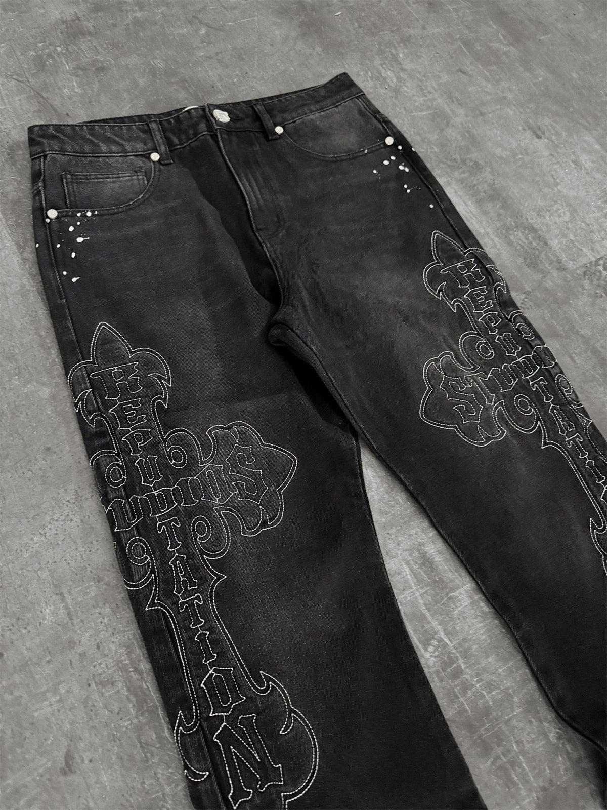Cross Denim - Black - Reputation Studios