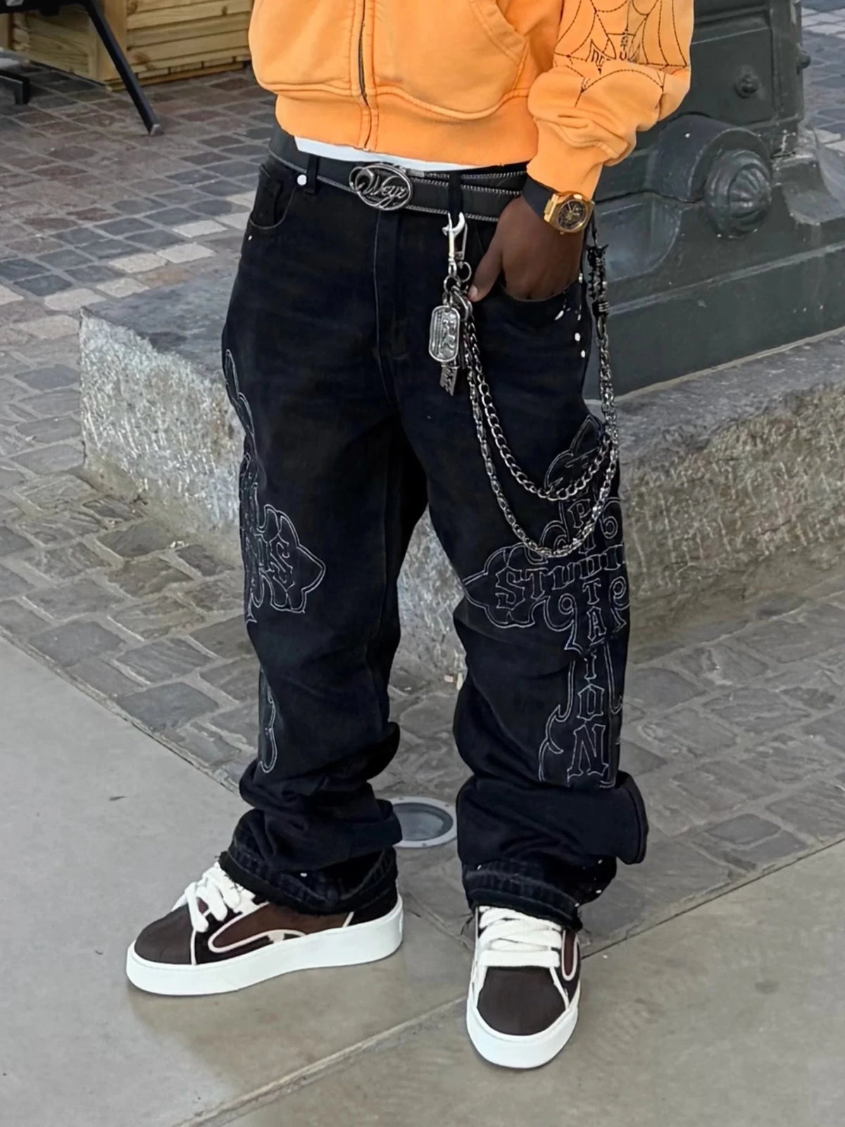 Cross Denim - Black - Reputation Studios