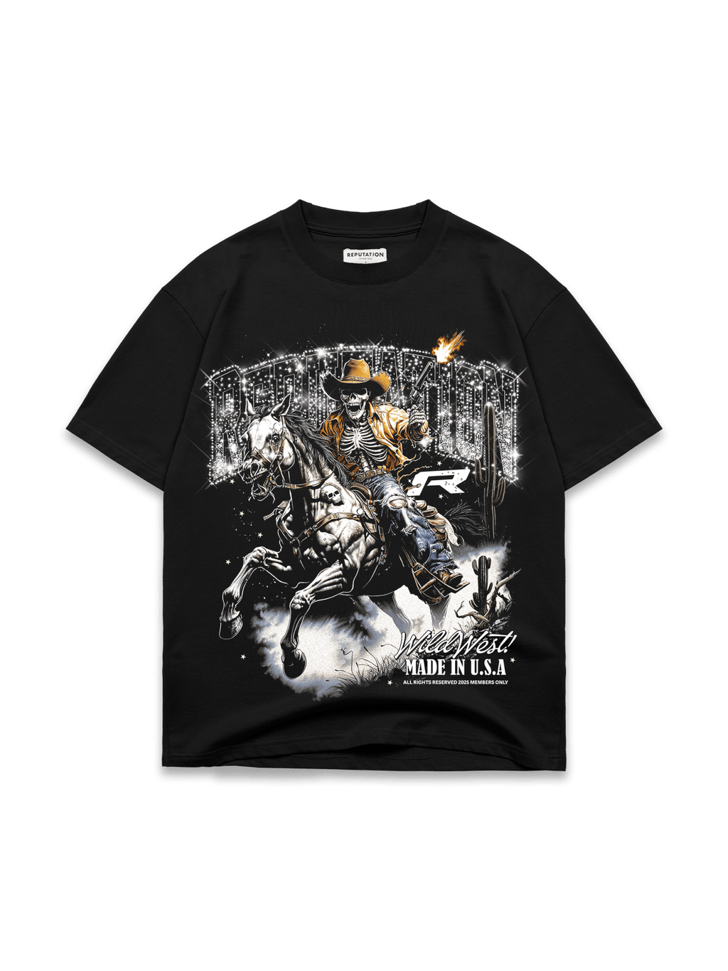 Dead West Rhinestone Tee