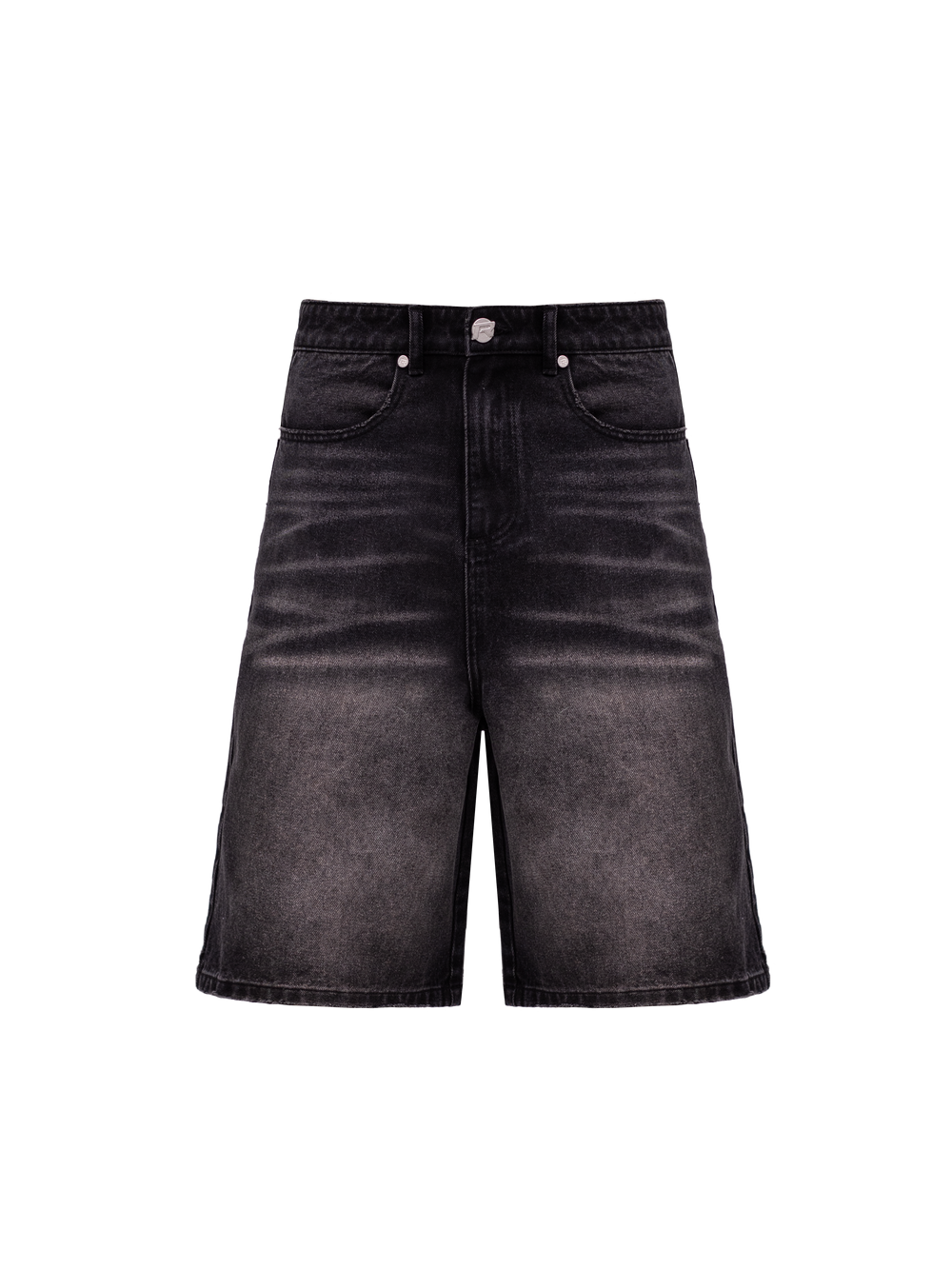 Denim Jorts - Black