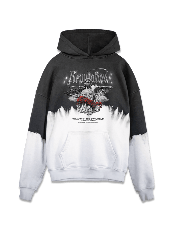 Vintage Dip Dye Hoodie - Beauty in the Struggle