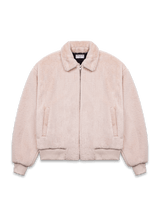 Faux Fur Jacket - Cream