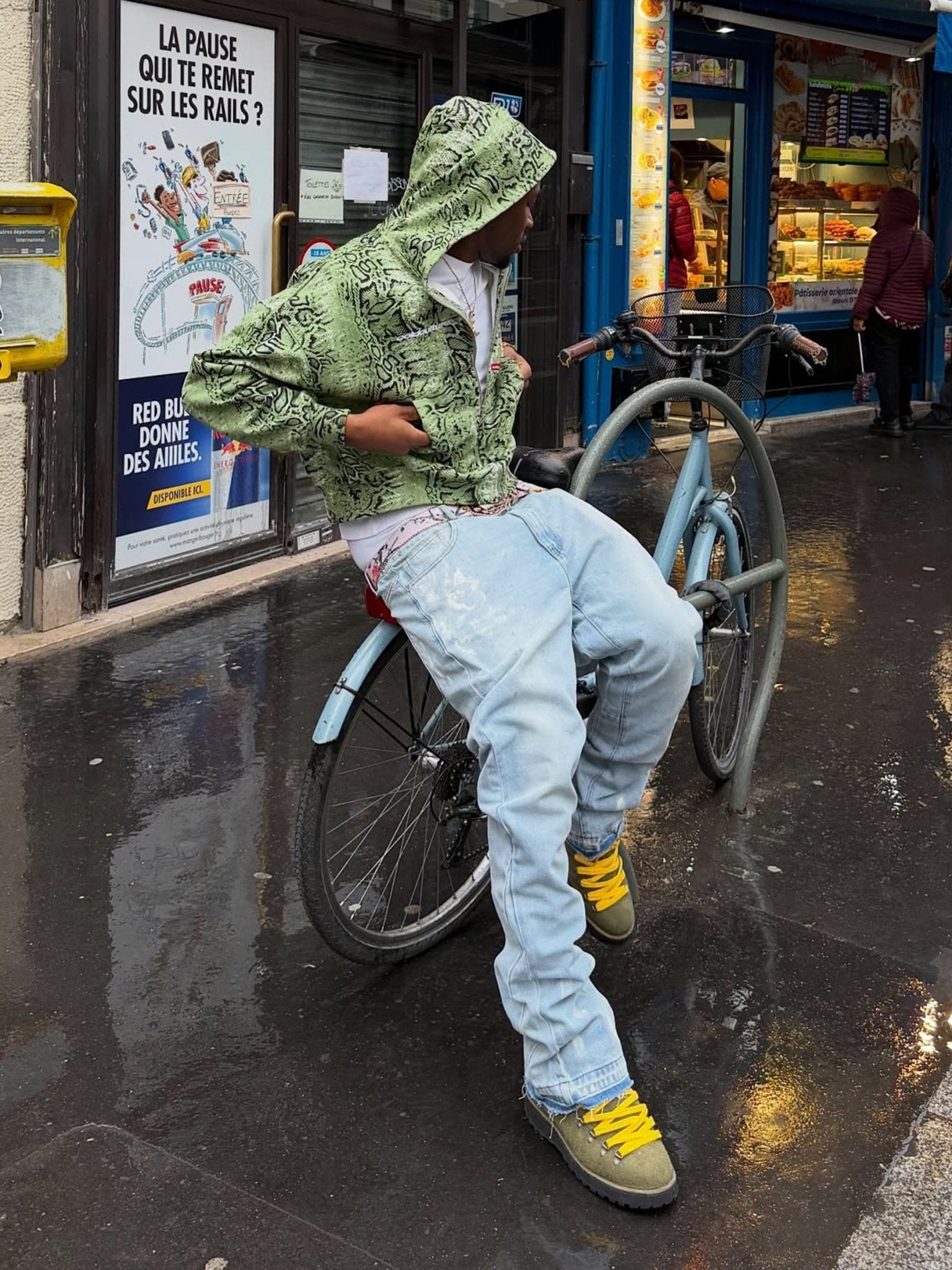 Flare Painters Denim - Light Stone - Reputation Studios