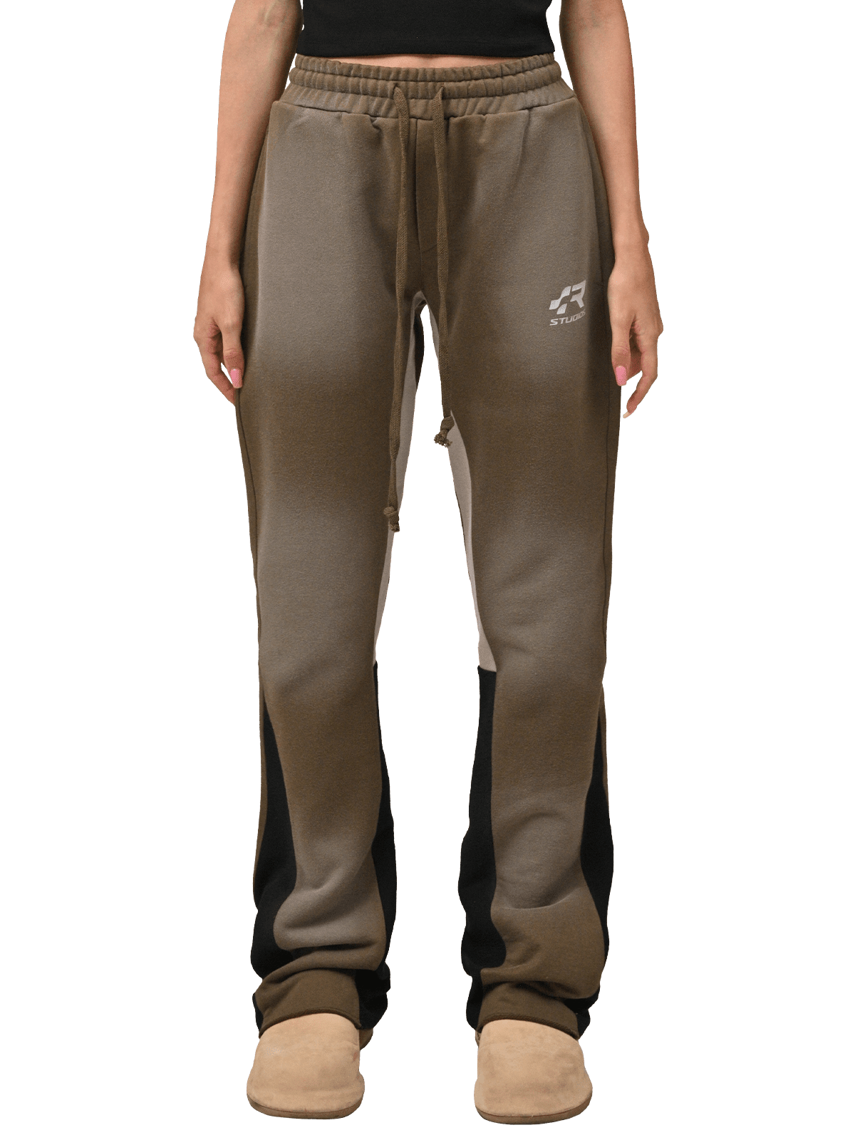 Flare Sweatpants - Mocha - Reputation Studios