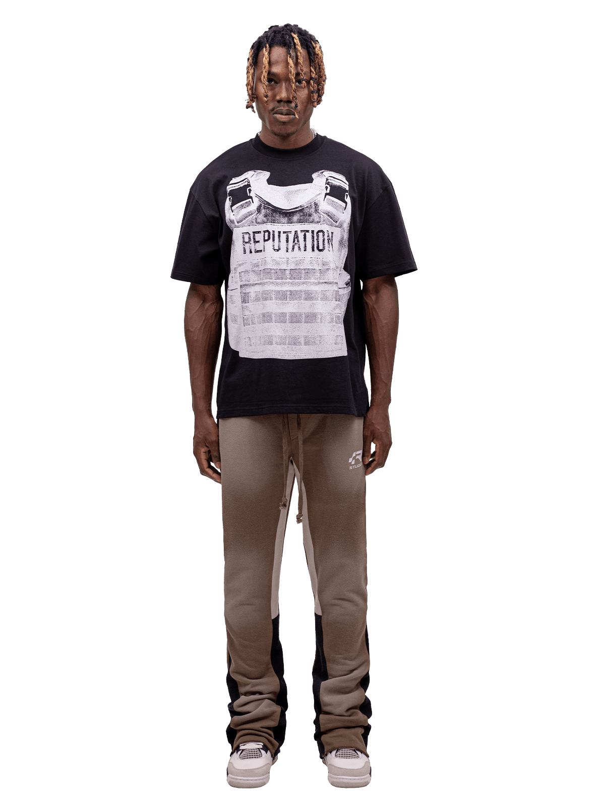 Flare Sweatpants - Mocha - Reputation Studios