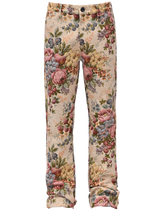 Flare Tapestry Pants - Botanic