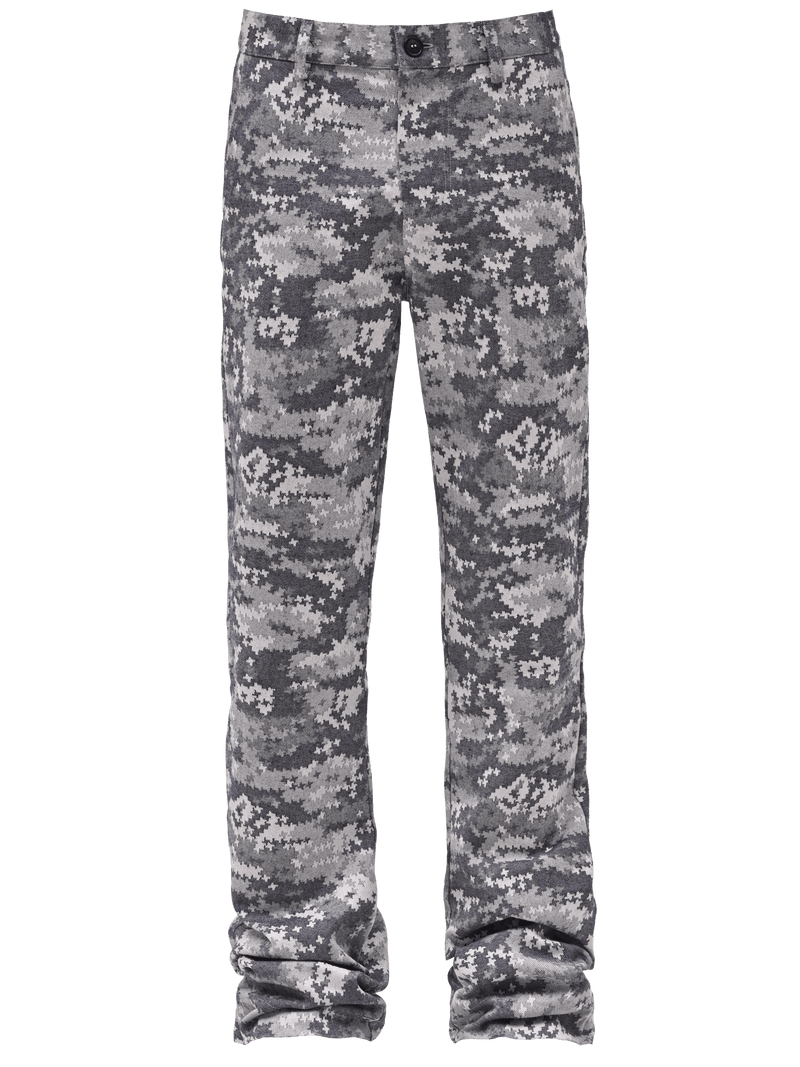 Flare Tapestry Pants -  Pixel Stone