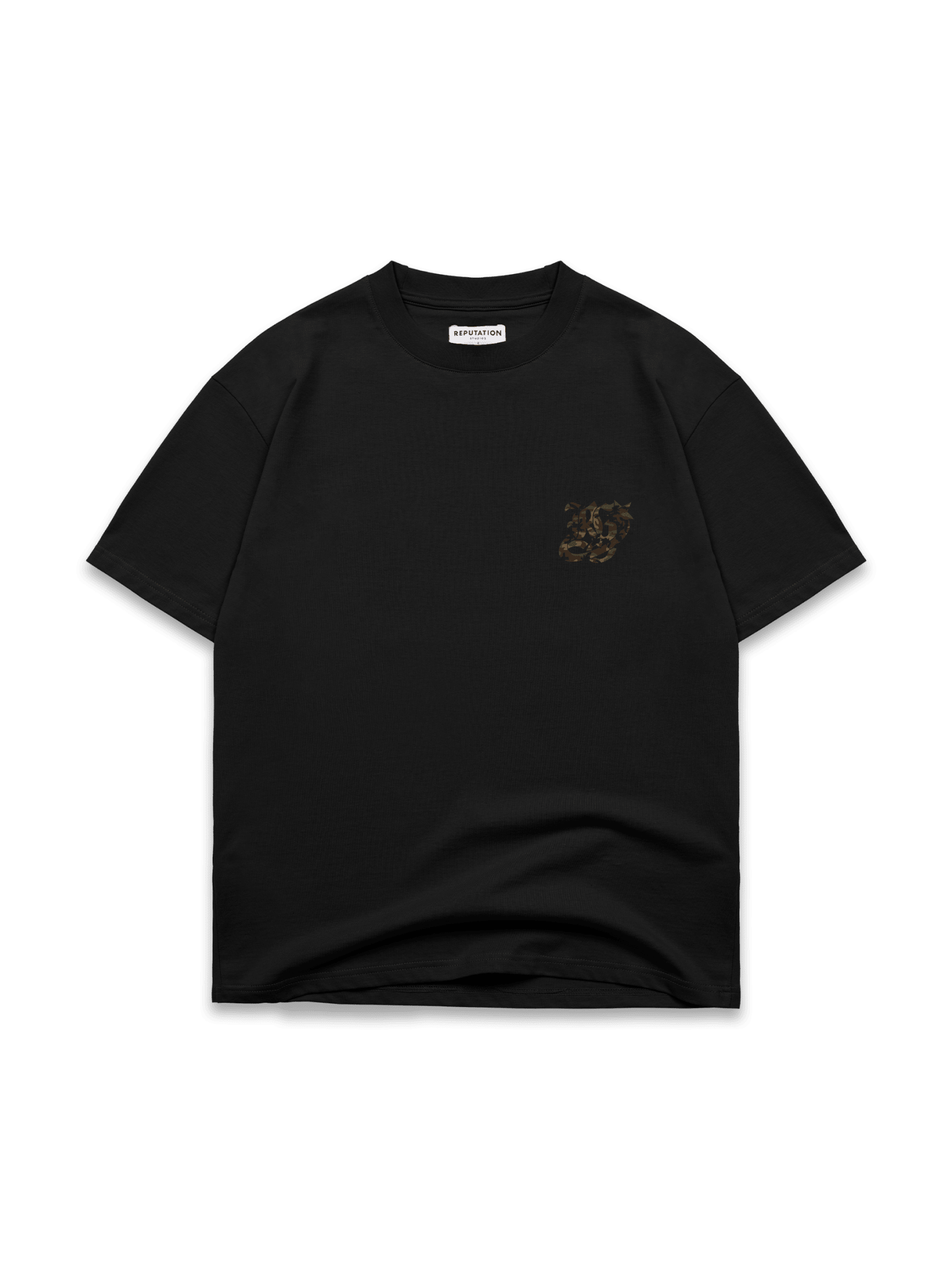Gon x Reputation Combat Camo Tee - Black - Reputation Studios