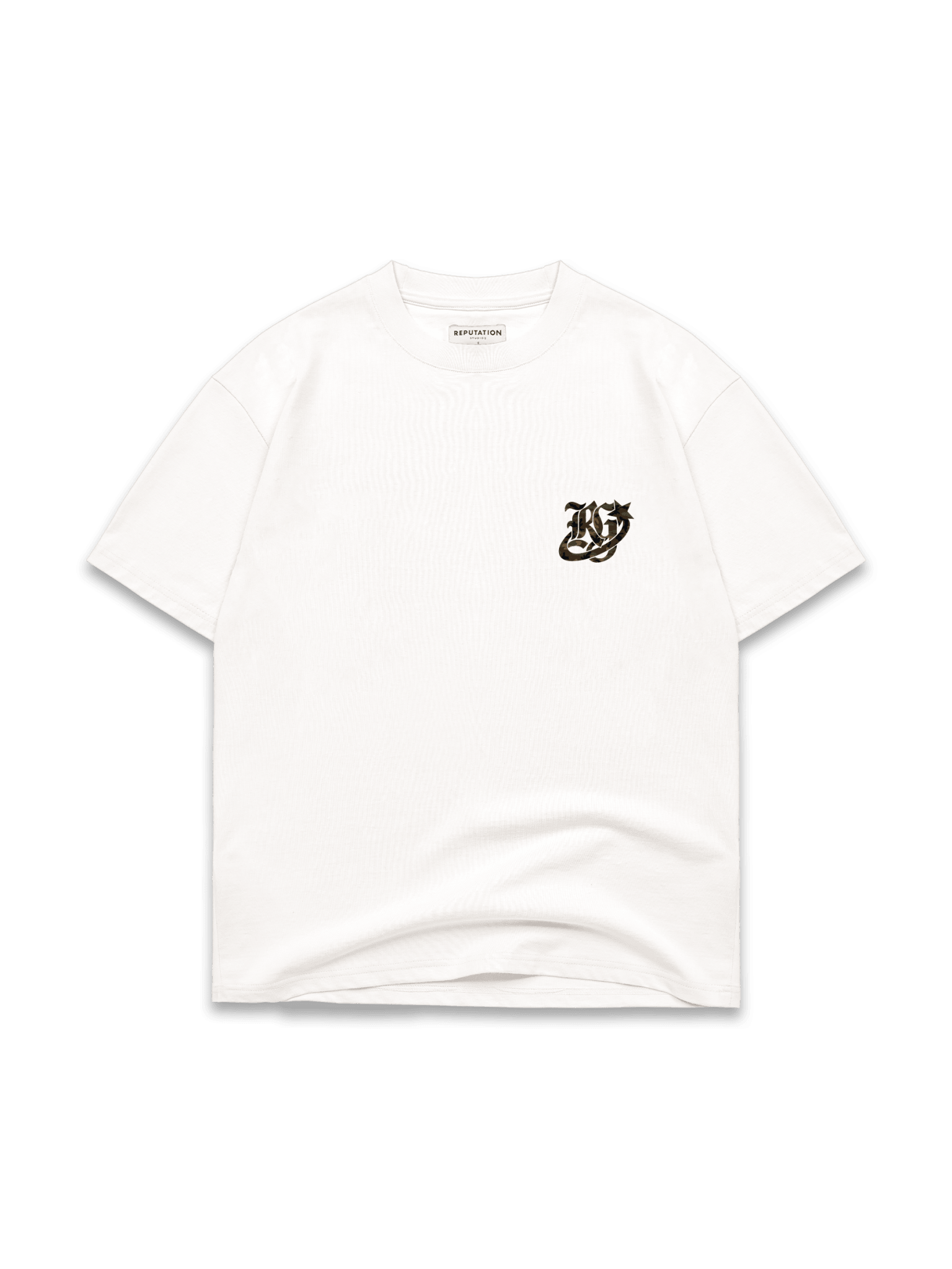 Gon x Reputation Combat Camo Tee - Cream - Reputation Studios