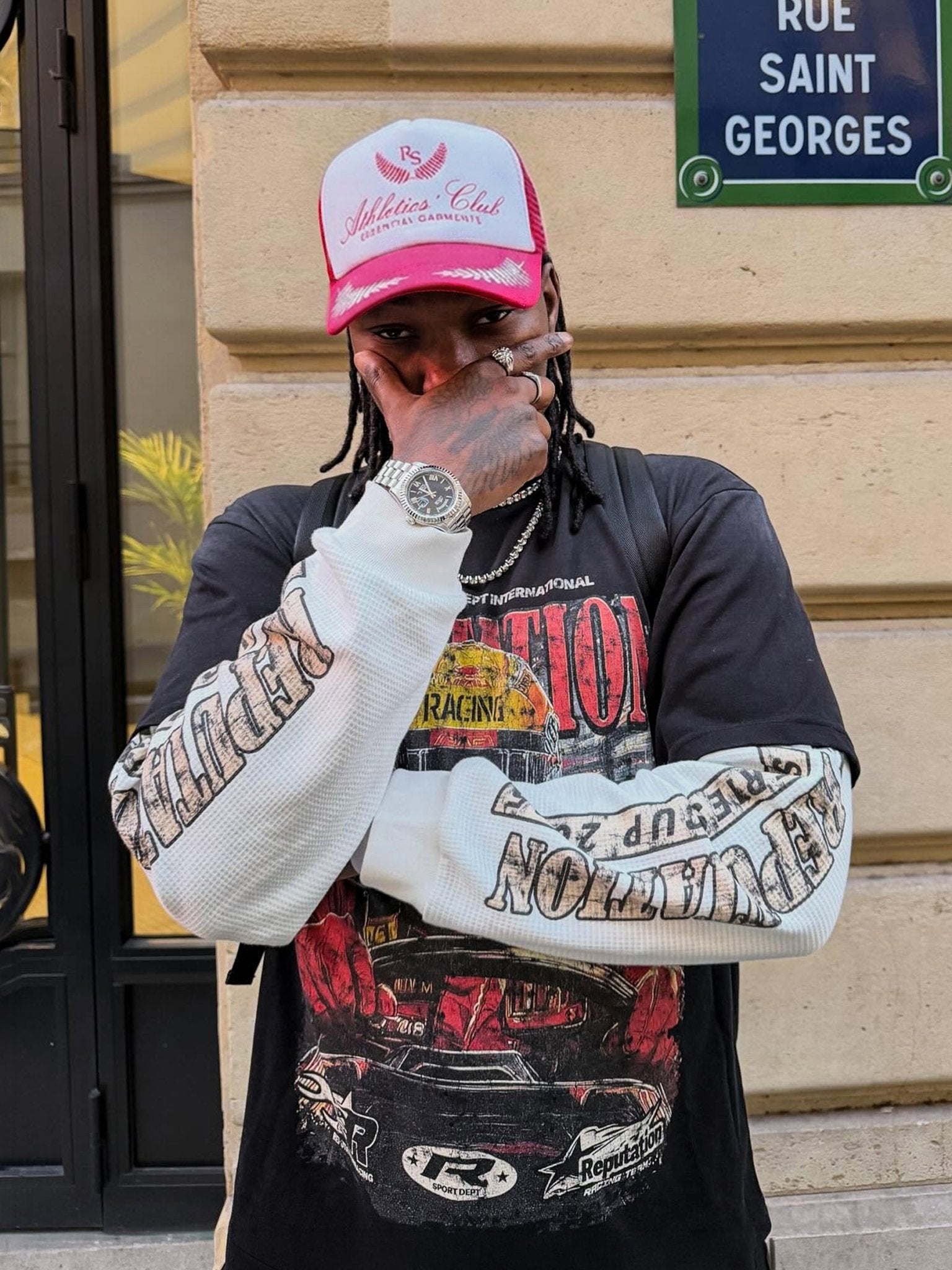 Grand Prix Double Layered Tee - Reputation Studios