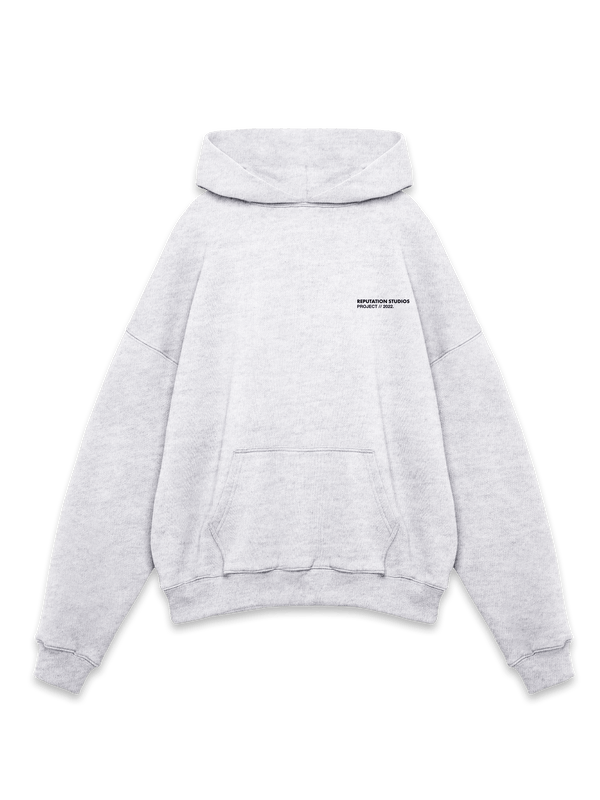 "Statement Piece" Hoodie - Heather Grey