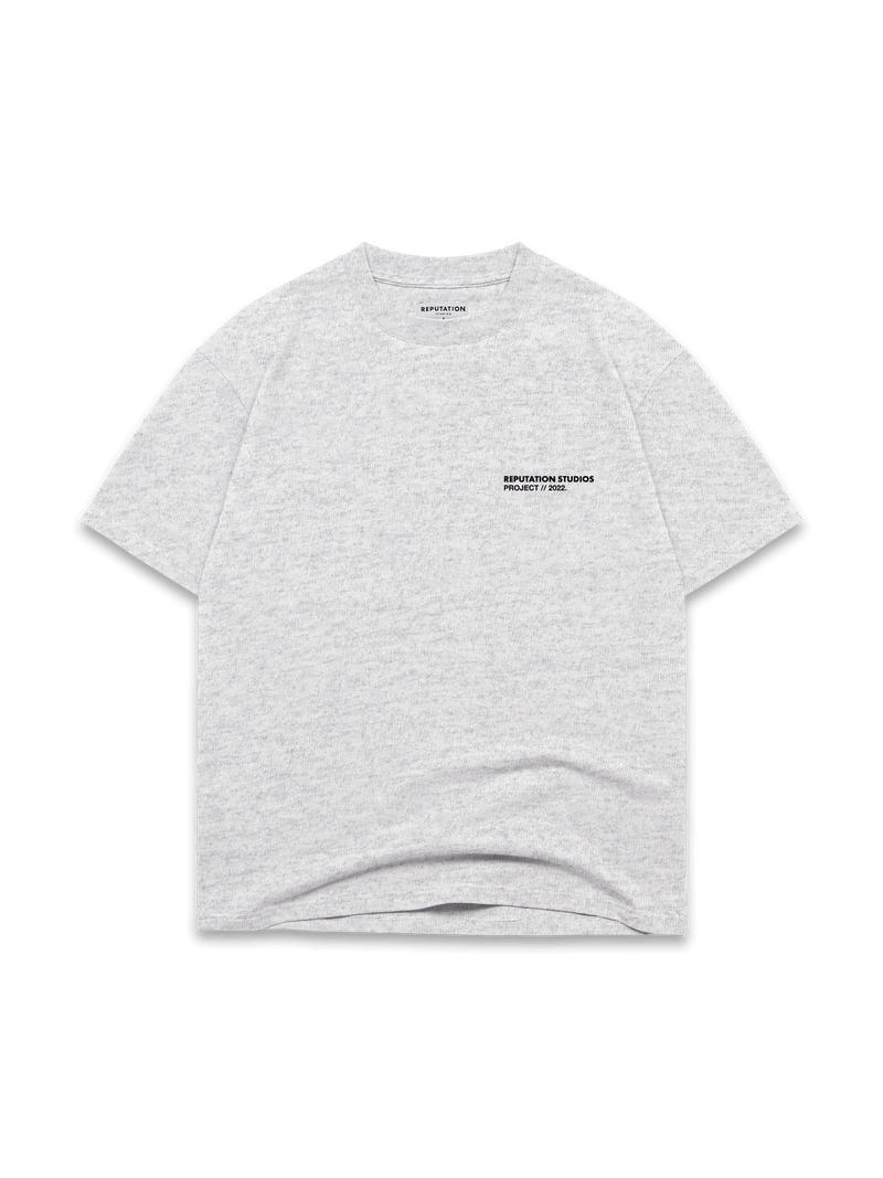 "Statement Piece" Tee - Heather Grey