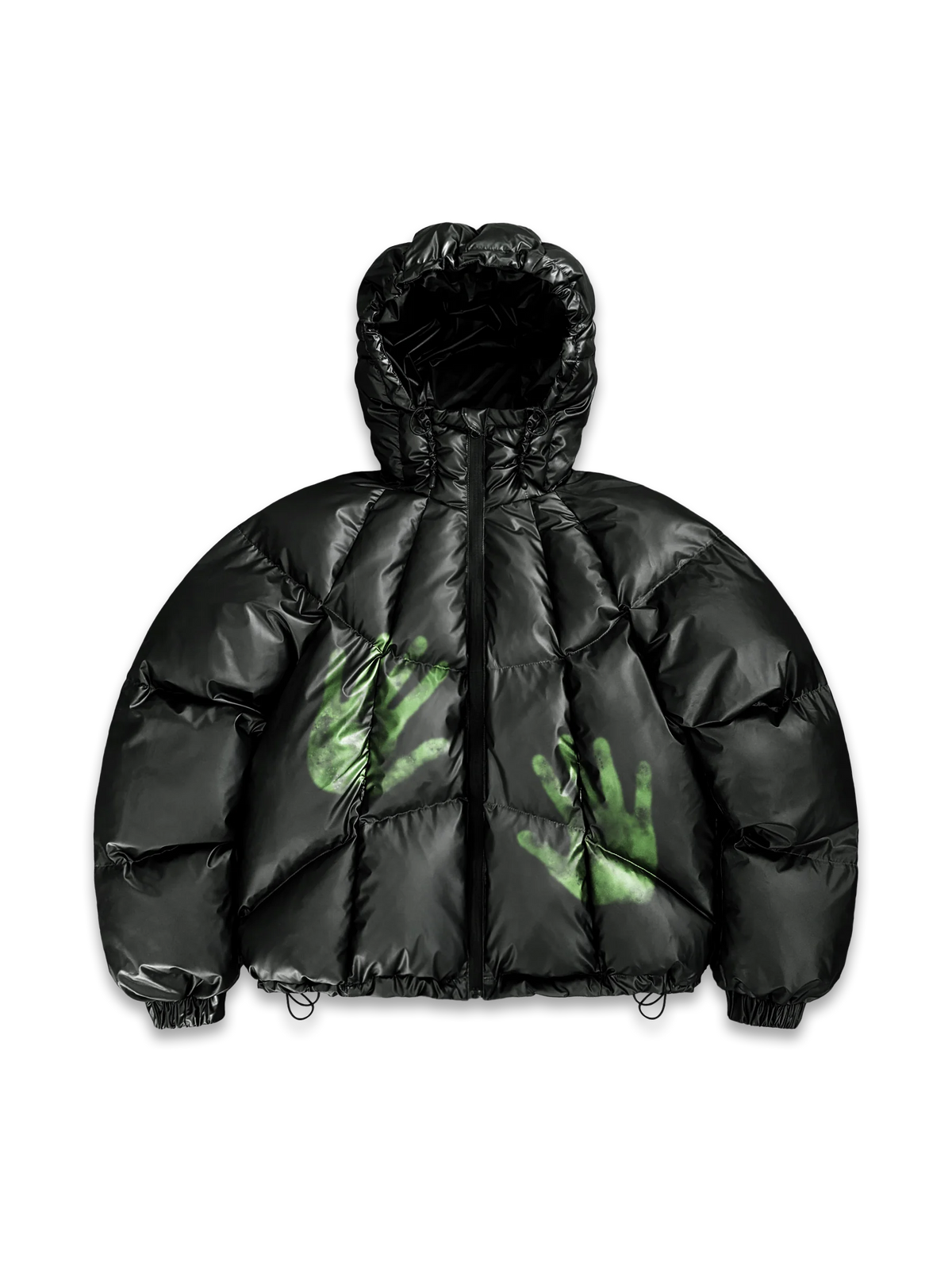 Heat Reactive Puffer - Green