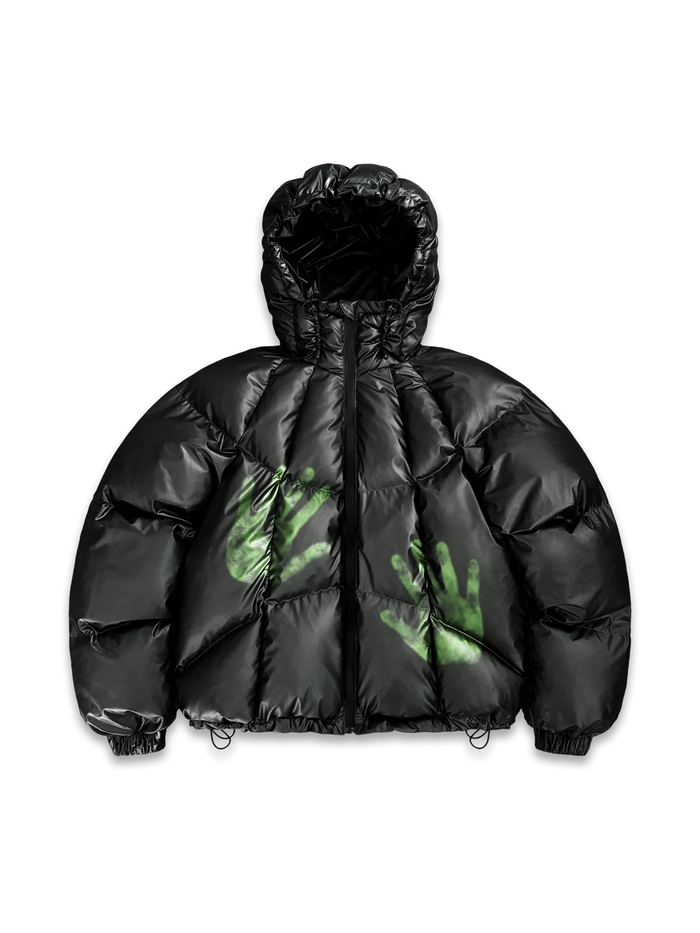 Heat Reactive Puffer - Green