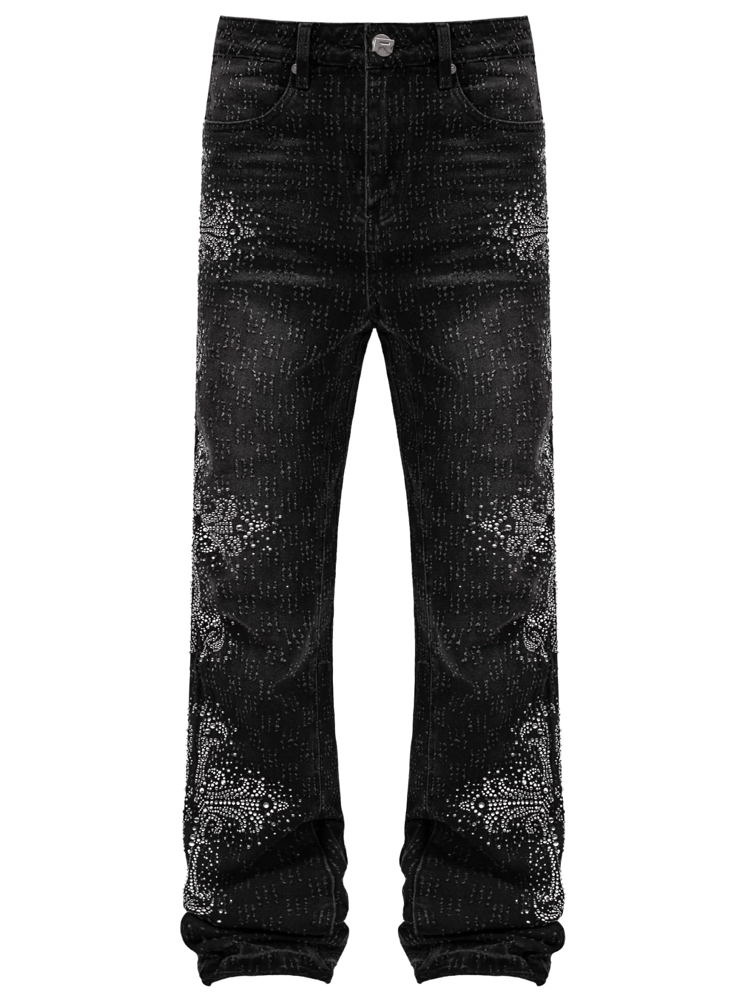 Iced Cross Flare Denim - Reputation Studios