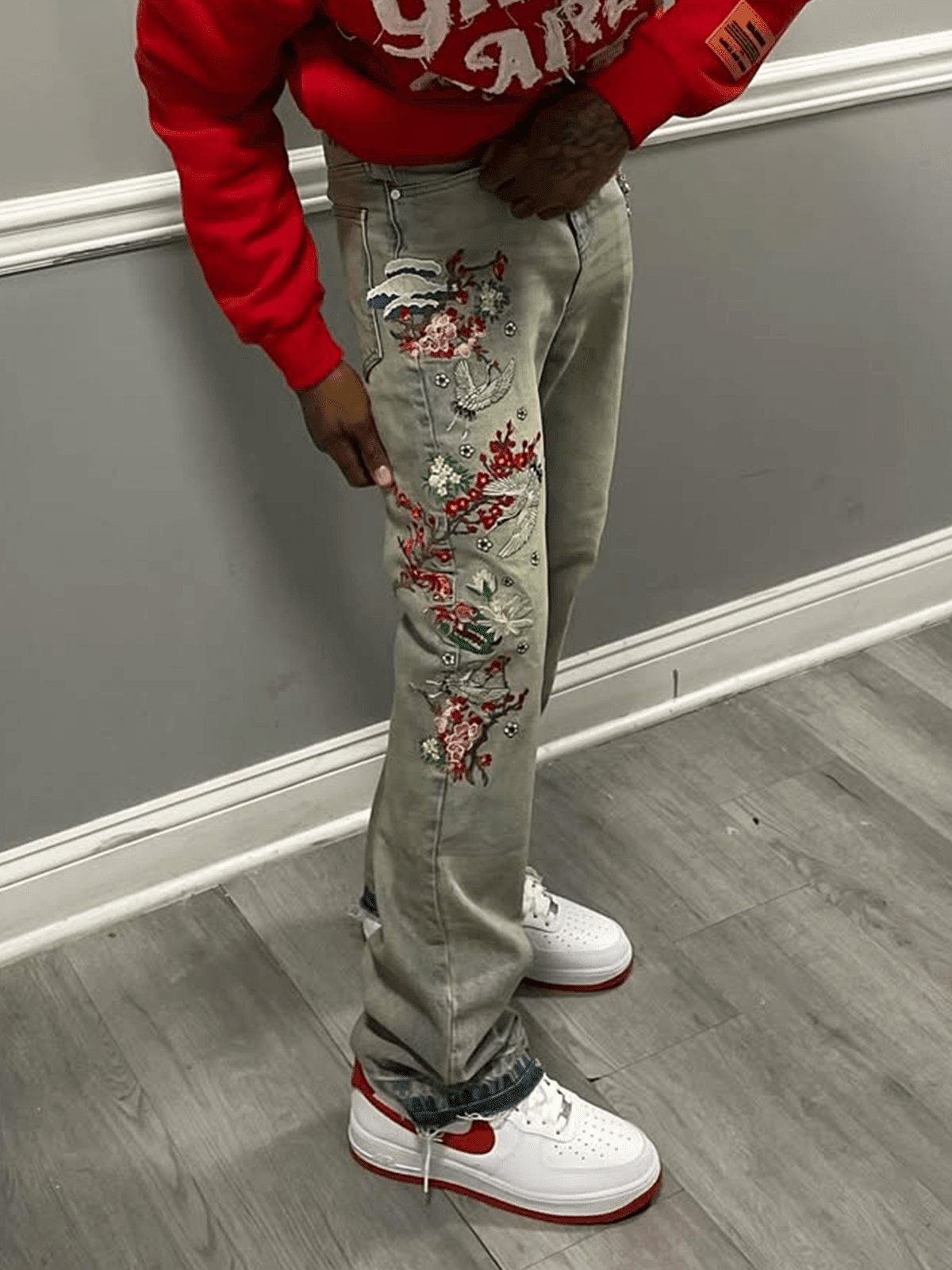 Japanese Garden Denim - Cream Wash - Reputation Studios