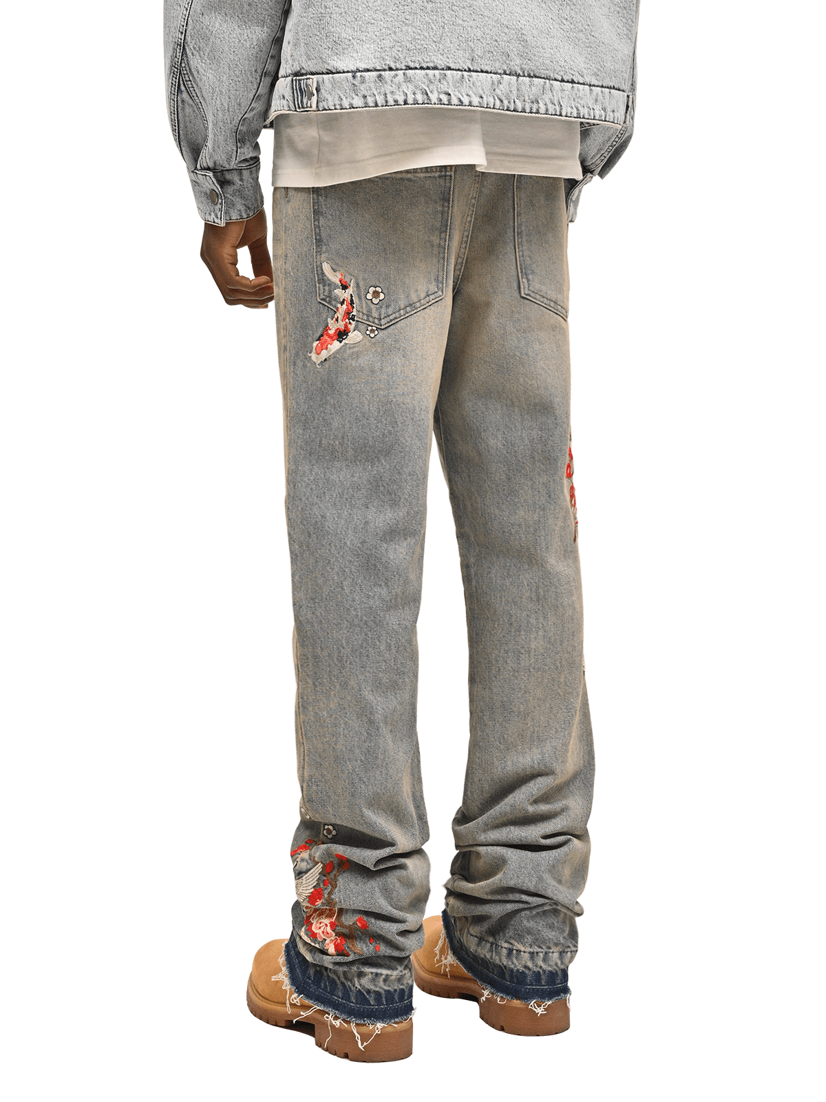 Japanese Garden Denim - Cream Wash - Reputation Studios