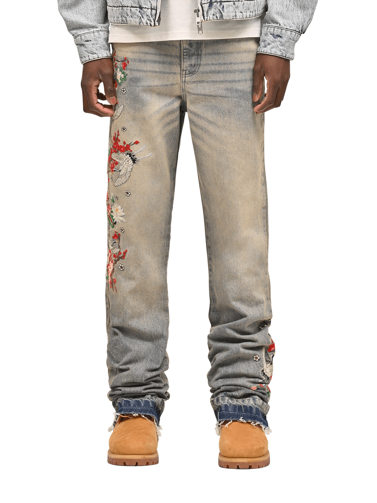 Japanese Garden Denim - Cream Wash - Reputation Studios