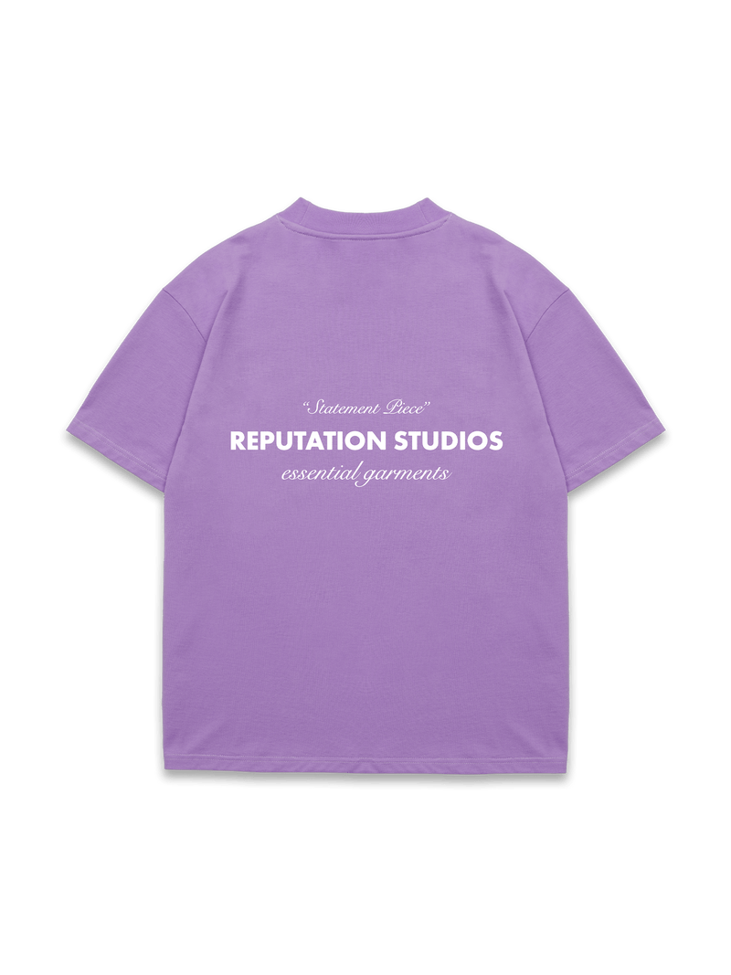 "Statement Piece" Tee - Lavender