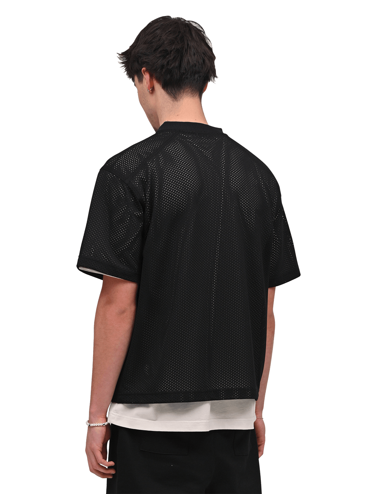 Mesh Jersey - Black - Reputation Studios