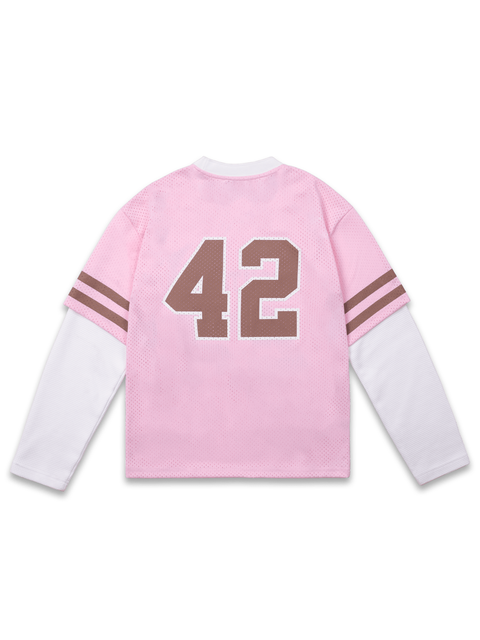 Mesh Layered Jersey - Pink - Reputation Studios