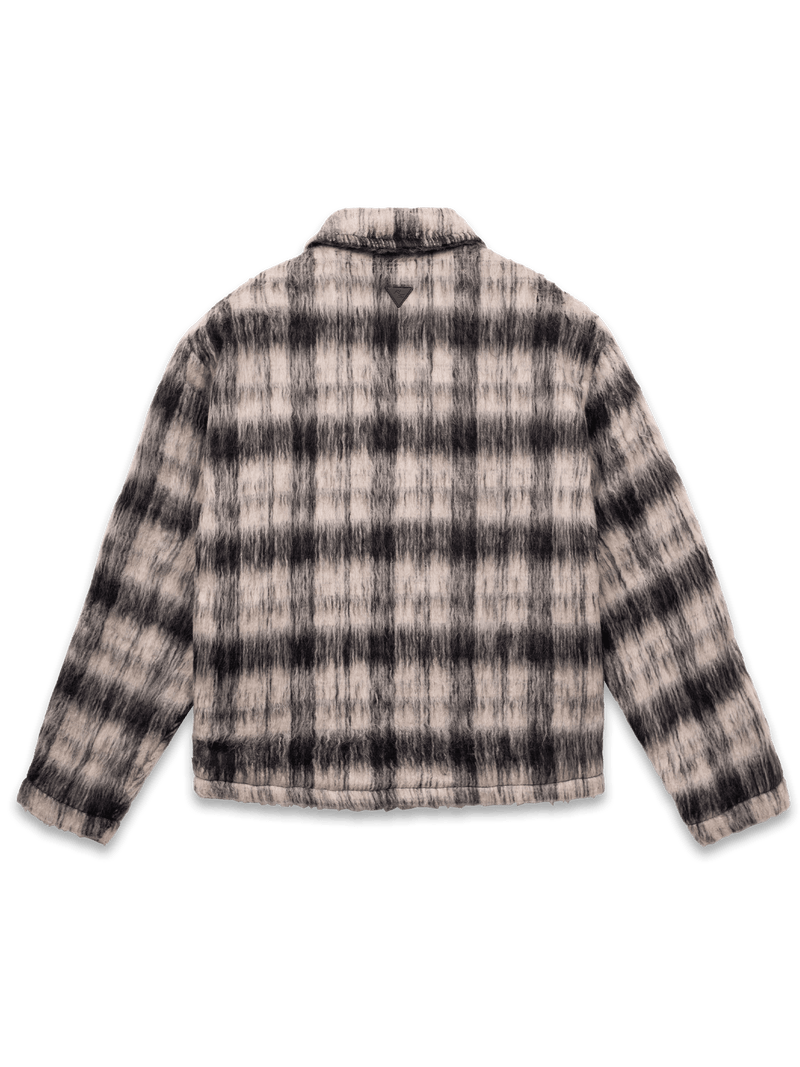 Mohair Cropped Jacket - Black