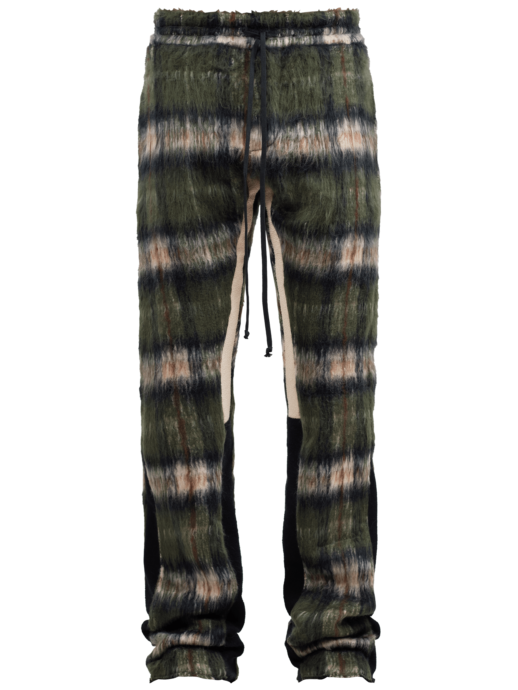 Mohair Flare Sweatpants - Emerald