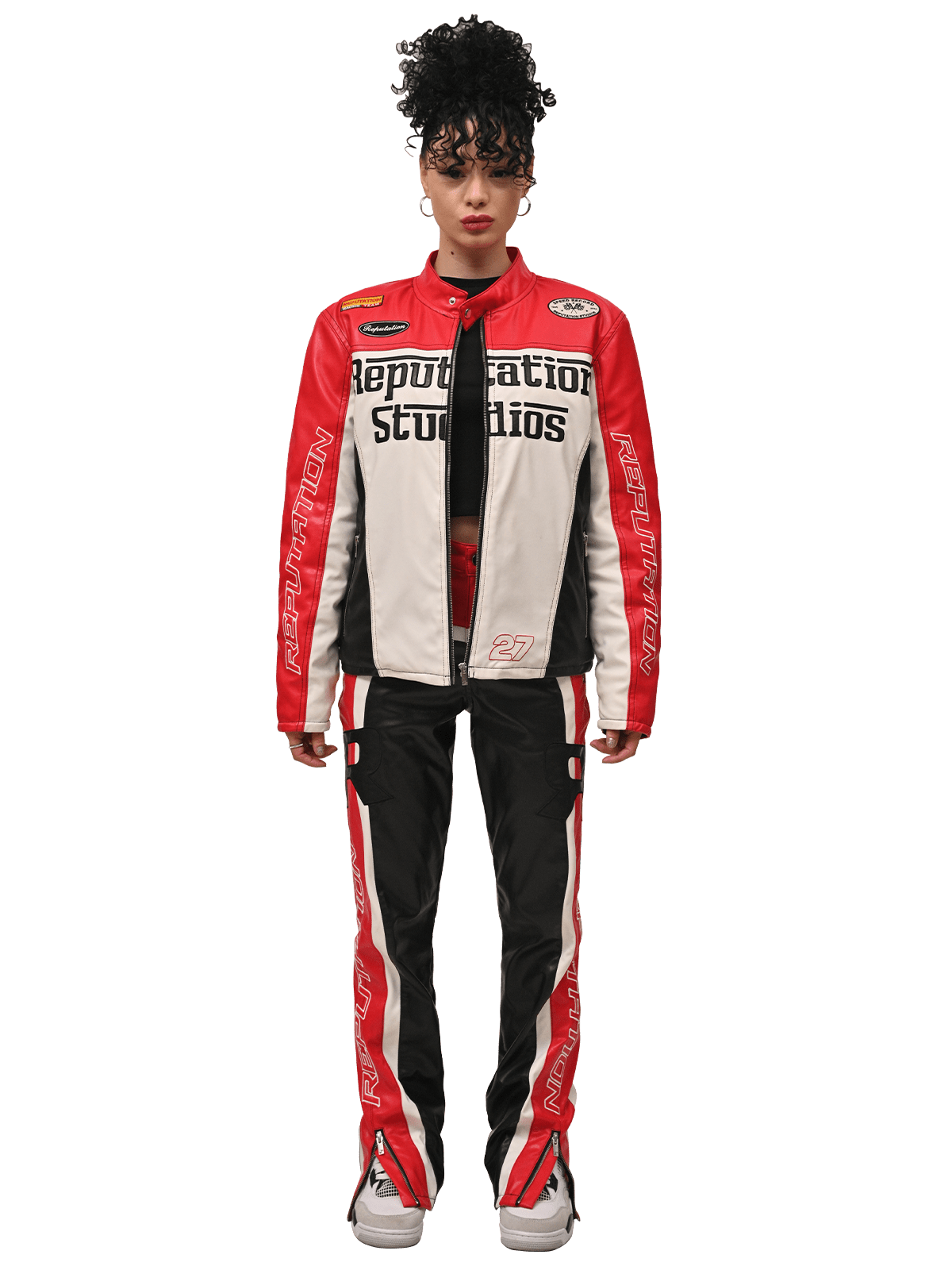 Moto Jacket - Red - Reputation Studios