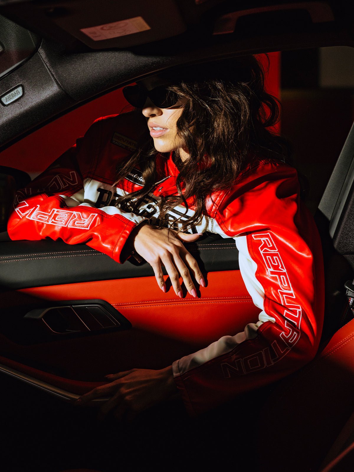 Moto Jacket - Red - Reputation Studios
