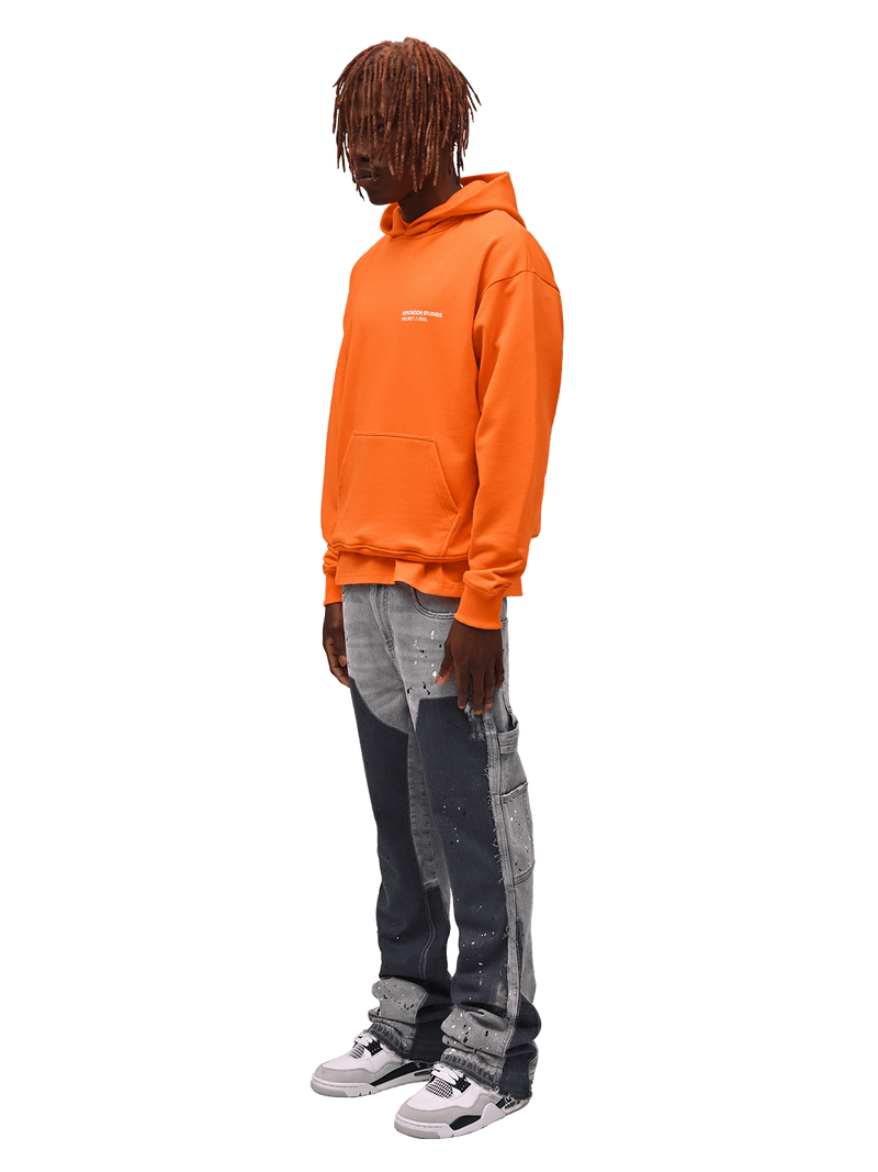 "Statement Piece" Hoodie - Tangerine