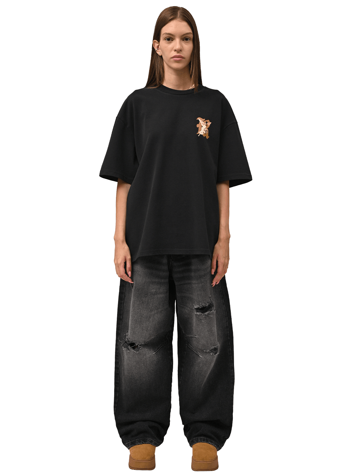 Parachute Denim - Black - Reputation Studios
