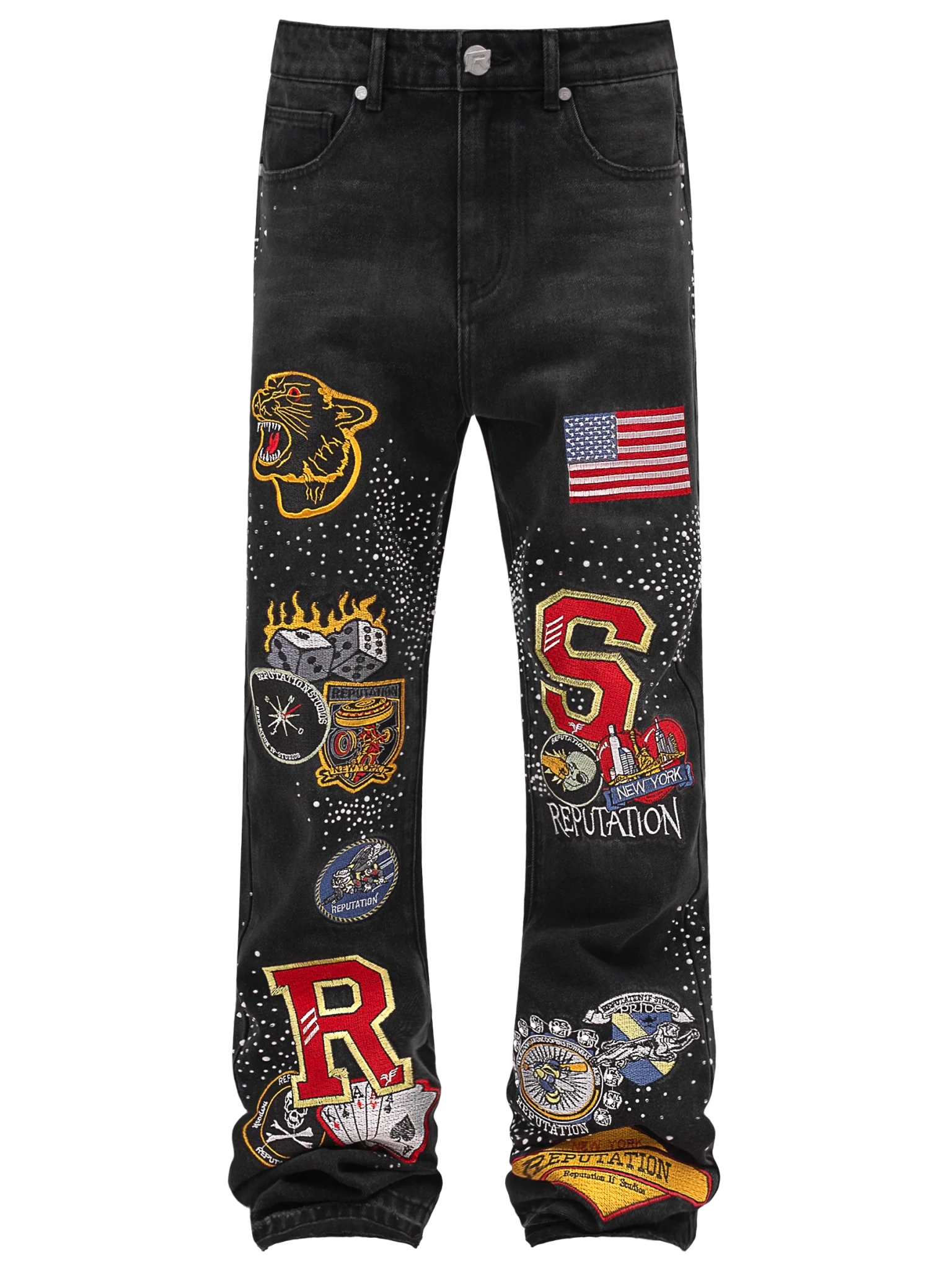 Patch Denim - Black - Reputation Studios