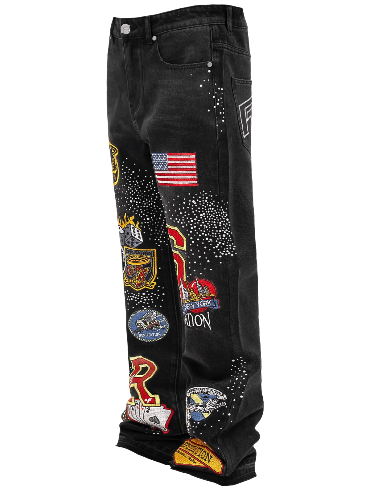 Patch Denim - Black - Reputation Studios