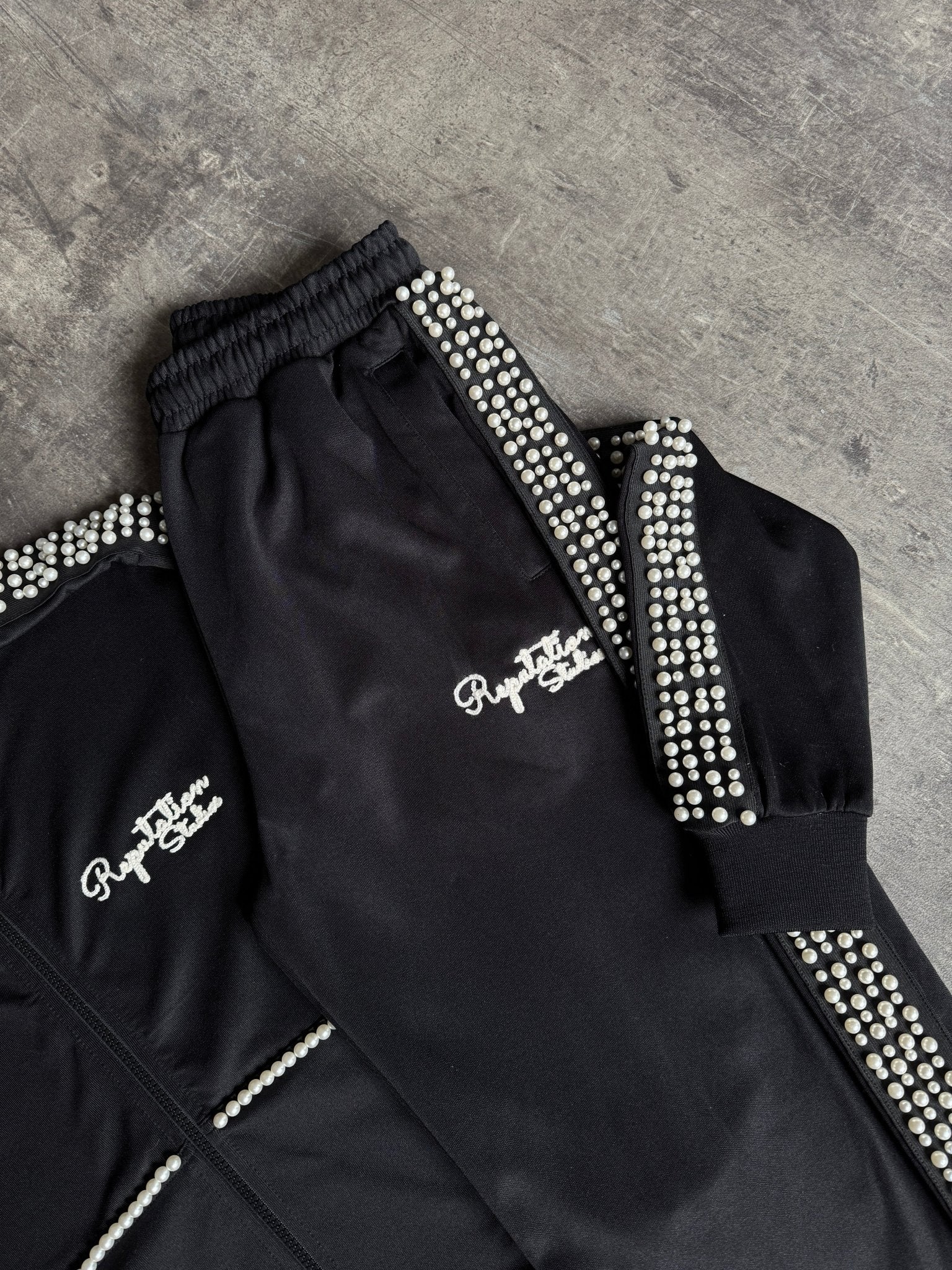 Pearl Tracksuit Pants - Reputation Studios