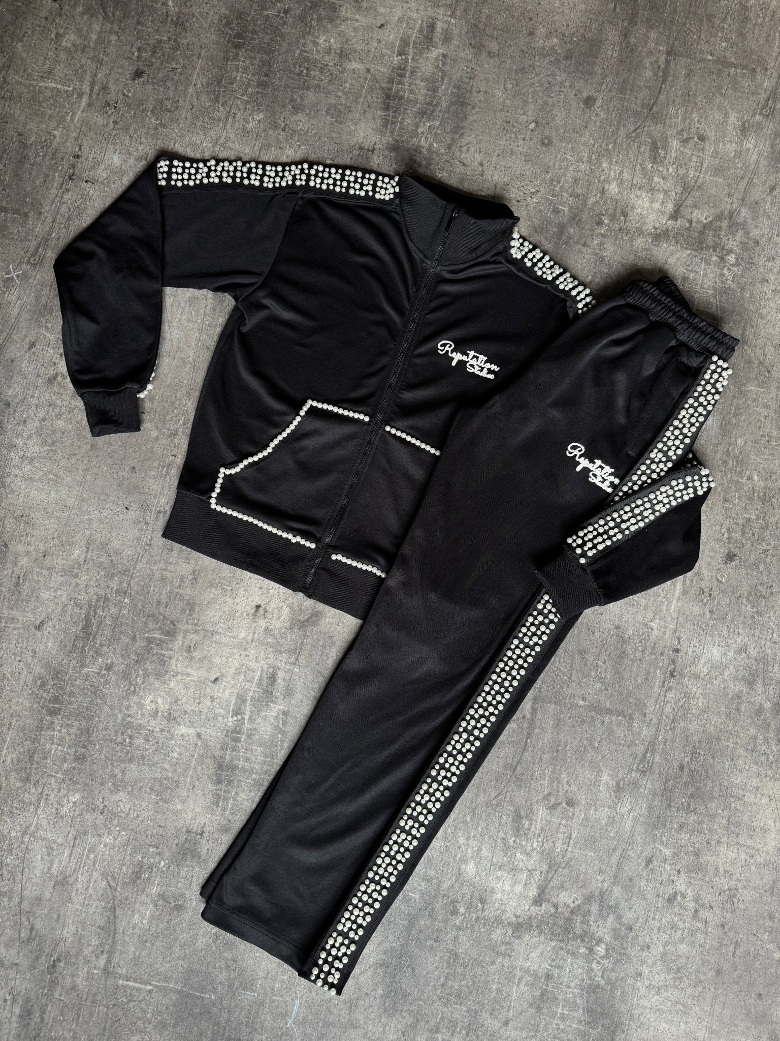 Pearl Tracksuit Pants - Reputation Studios