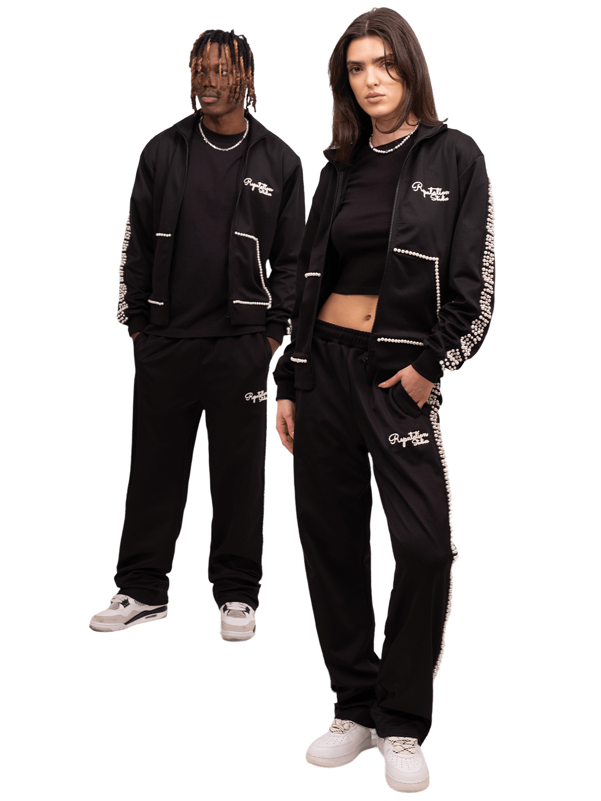 Pearl Tracksuit Pants - Reputation Studios