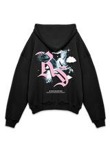 Pegasus Graphic Hoodie - Black