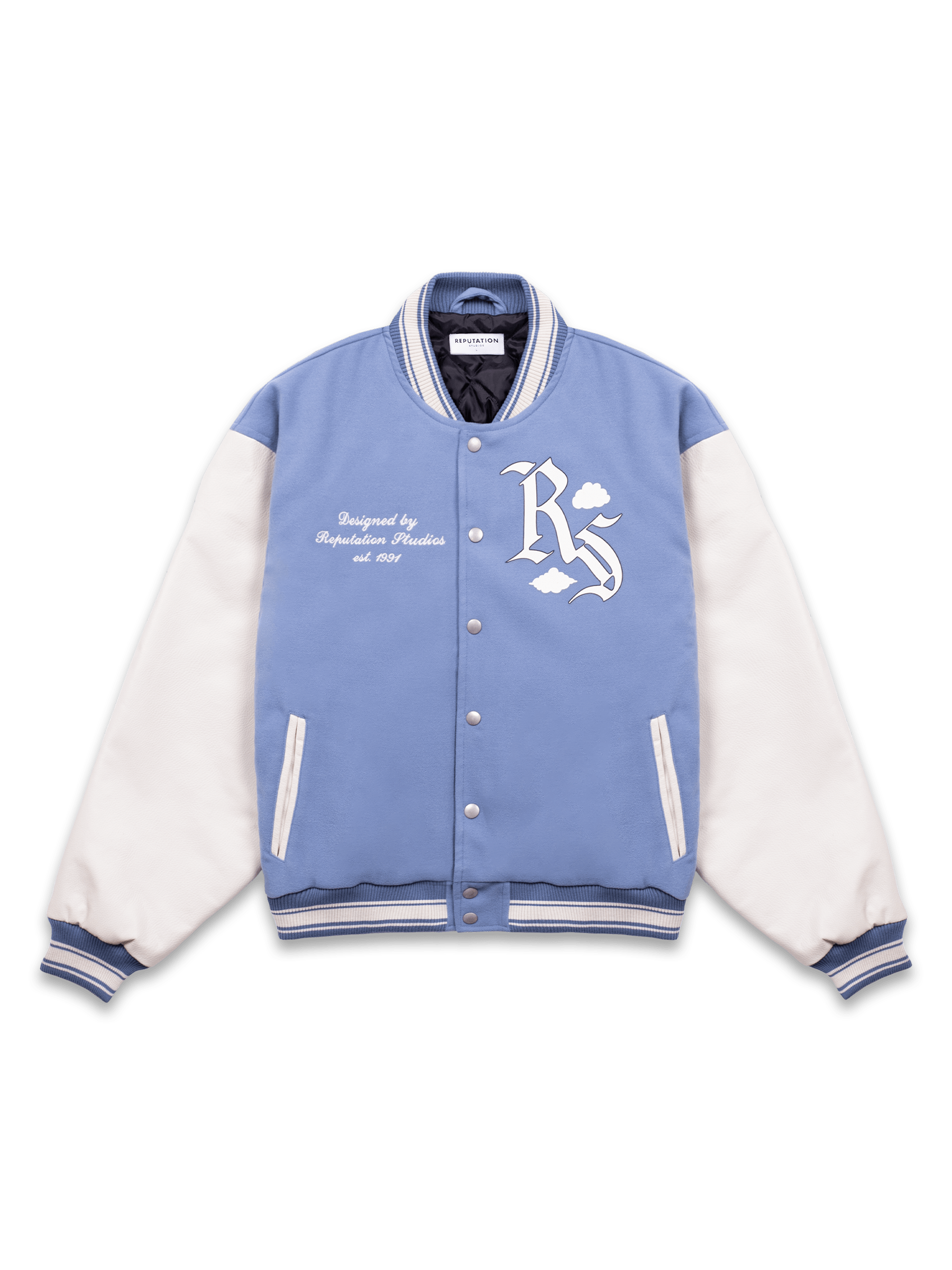 Pegasus Varsity Jacket - Baby Blue