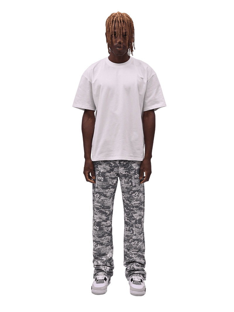 Flare Tapestry Pants -  Pixel Stone