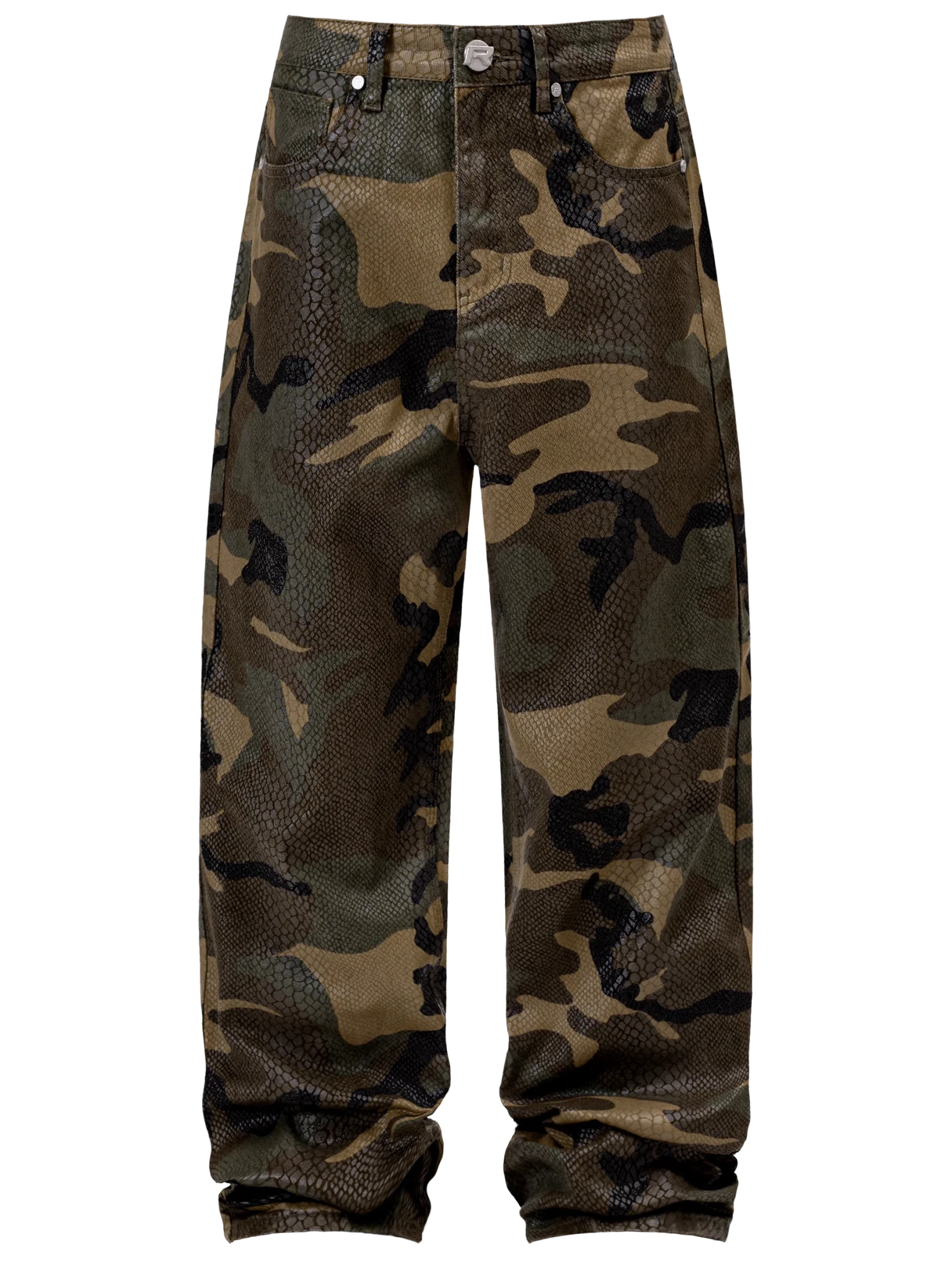 Python Camo Baggy Denim - Reputation Studios
